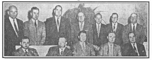 Springfield Chamber of Commerce’s first board of directors, 1956